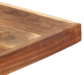Tavolo da pranzo 200x100x75cm legno massello con finitura miele