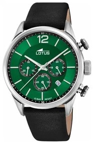 Orologio Uomo Lotus 18689/4 Verde Argentato