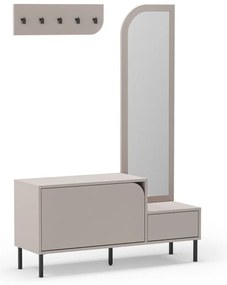 Set mobili da ingresso crema Bea - Marckeric