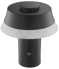 Brilliant -LED Stm lampada da tavolo ricaricabile a sfioramento KINICH LED/2,5W/5V 2700K nera