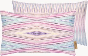 Copricuscino reversibile in velluto di cotone Rhythm