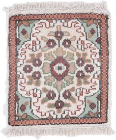 Agra Tappeto 30x30 (Indian) Annodato A Mano