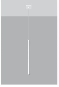 Apparecchio a sospensione bianco Singolo Fideus - Sollux