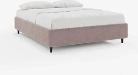ERON letto sommier imbottito con vano contenitore in tessuto impermeabile certificato Oeko-Tex