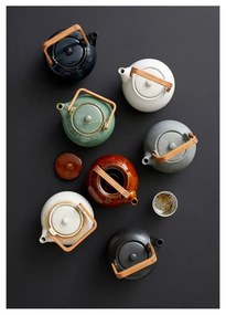 Teiera color ambra in ceramica con filtro 1,2 l Gastro Amber – Bitz