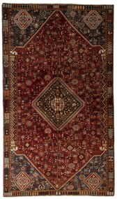 Shiraz Tappeto 150 x 250 Rosso (Iran) Annodato A Mano