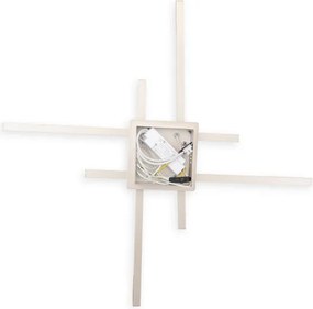 Brilagi - Plafoniera LED STRIPES LED/37W/230V argento