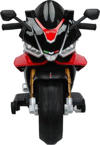 Moto Elettrica per Bambini 24V con Licenza Aprilia RSV4 BIG Nera...