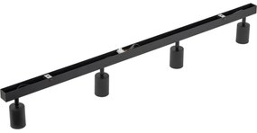 Faretto NEX 4xGU10/10W/230V nero