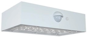 Applique a LED solare con sensore LED/3W/3,7V 3000K/4000K IP65 bianco