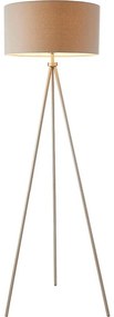 Endon 66987 - Lampada da terra TRI 1xE27/60W/230V beige