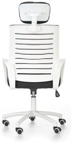 Sedia da ufficio MIRI nera/bianca