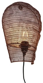 Applique da parete orientale bronzo 35 cm - Nidum