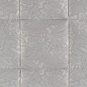 Trapunta Dorata Matrimoniale Grigio in Raso Jacquard Caleffi