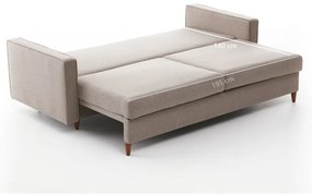 Divano letto marrone chiaro 210 cm Eva - Balcab Home