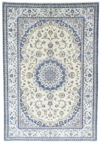 Nain Tappeto persiano 200x290 Beige (Iran) Annodato A Mano