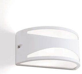 Orion - Applique da esterno SHELL 1xE27/40W/230V IP54 bianco