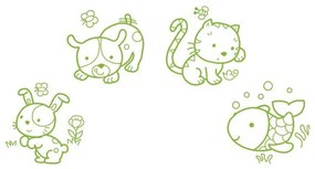Timbri per bambini StampoBaby - Animali domestici