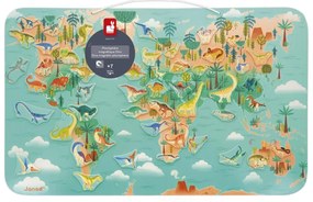 Planisfero magnetico - Dinosauri - 50 pz