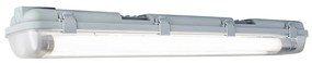 Plafoniera TL grigia incl. LED 15W 2250 lm 4000K IP65 - Base