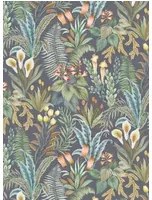 Osborne & Little Carta da parati Calla Lily - Midnight