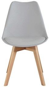 MARGOT - sedia nordica imbottita set da 4