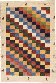 Gabbeh Tappeto 90 x 130 (Iran) Annodato A Mano
