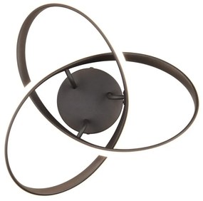 Plafoniera LED nera Meo - Reality