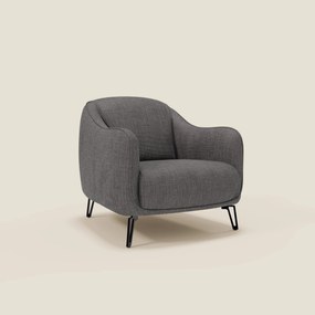 Avela Poltroncina dal comfort senza tempo in morbido tessuto impermeabile T06 antracite