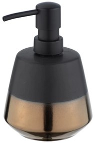 Dosatore di sapone in ceramica nera Brandol - Wenko