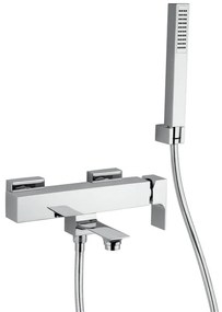 Rubinetto per vasca Flat per muro cromo MAMOLI