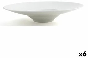 Piatto Fondo Ariane Gourmet Bianco Ceramica Ø 29 cm (6 Unità)