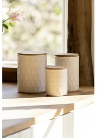 WENKO 54222100 - Scatola MAYA 13x17 cm bianco/marrone