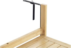 Tavolino da giardino in bambù 44x64 cm Waikiki – Wenko