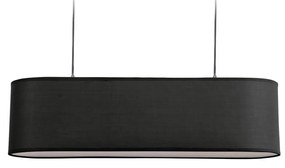 Kave Home - Plafoniera Palette nero 20 x 75 cm