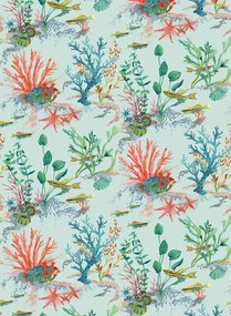 Osborne & Little Tapete Coralline - Aqua