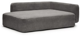 Kave Home - Cuccia per animali Bowie grigio scuro 73 x 98 cm