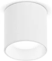 Plafoniera Moderna Dot Metallo Bianco Led 5W 3000K Luce Calda