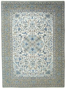 Kashan Tappeto 320x440 Beige (Iran) Annodato A Mano