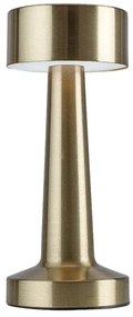 Rabalux 74207-LED Lampada da tavolo ricaricabile SENAN LED 2,7W/5V 1200mAh oro
