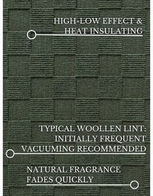 Tappeto verde scuro in lana tessuto a mano 200x300 cm Scala – Villeroy&amp;Boch