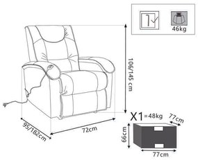 RELAX - poltrona elettrica alzapersona