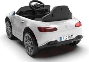 Macchina Elettrica per Bambini 12V con Licenza Mercedes CLS Small Bianco...