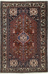 Abadeh Tappeto 150x100 Rosso (Iran) Annodato A Mano