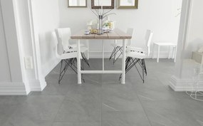 SPC passaggio molto intenso Cardiff grigio Sp 5.5 mm con sottopavimento integrato 2.506 m²