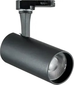 Fox 25w proiettore 1-phase led cob bridgelux 25 w 35° on-off 3000 l...
