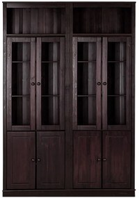 Vetrina in legno di pino marrone 148x223 cm Anita - Støraa