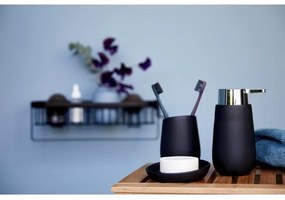 WENKO 23652800 - Dispenser per sapone BADI 320 ml nero