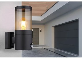 Globo 32014BSS-Applique da esterno con sensore XELOO 1xE27/60W/230V IP44