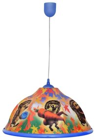 Lampadario a sospensione per bambini HEDGEHOG 1xE27/15W/230V